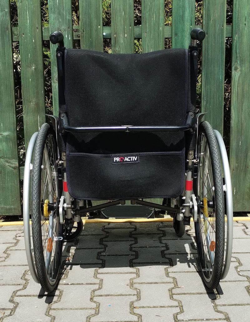 027-Mechanický invalidní vozík - 4