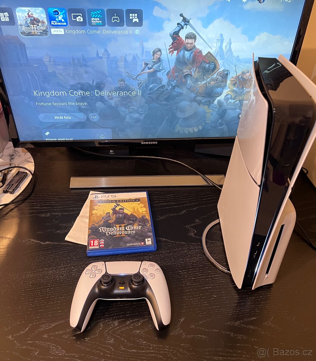 PS5 Slim 1TB s mechanikou v záruce + hra KCD2 v češtině - 4