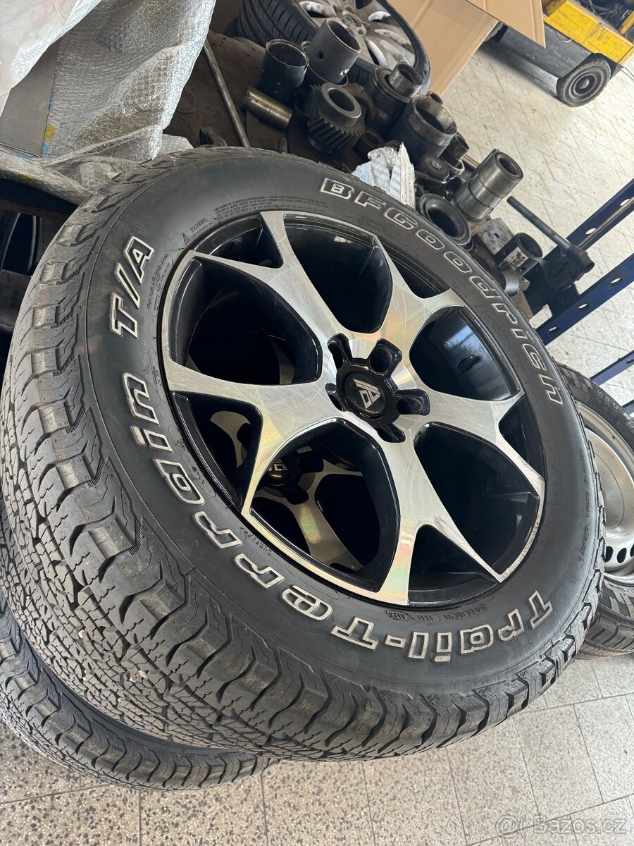 Kola 5x127 r20 na Wrangler JK Jl s pneu BFGOODRICH - 4