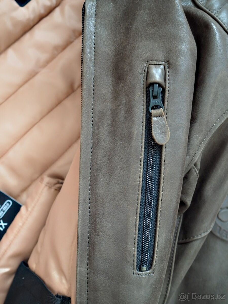 Motocyklová bunda s chrániči Bullrider Vintage - 4