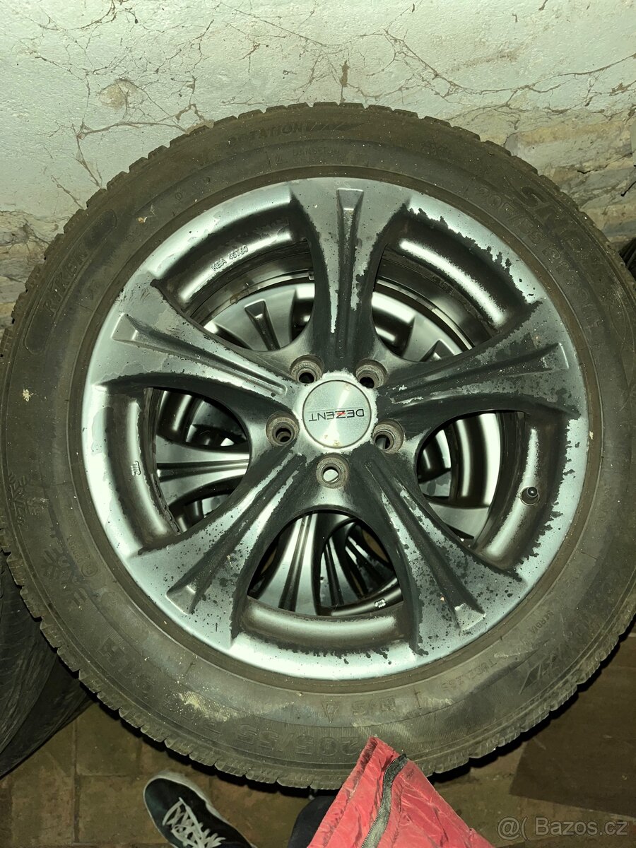 Alu kola DEZENT s prémiovými zimními pneu - 4