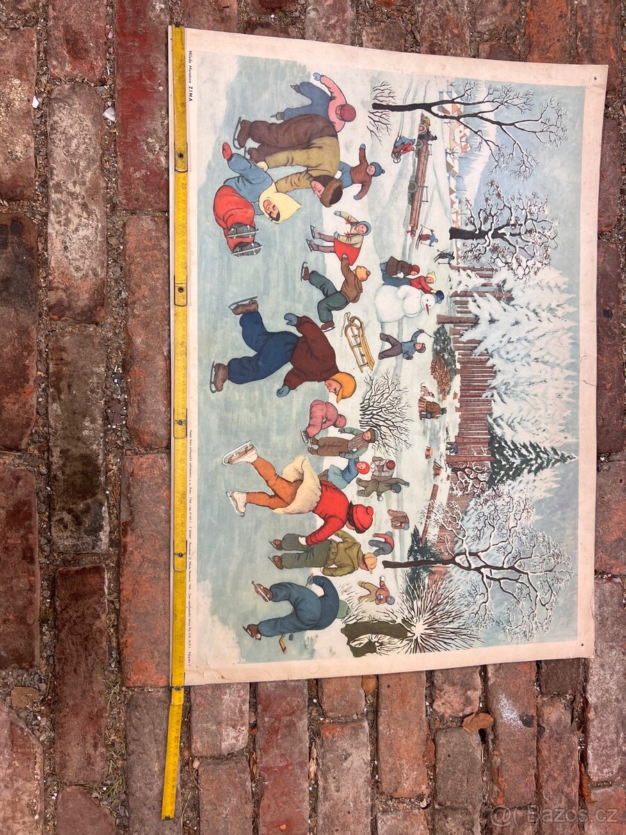 Starý školní plakát - 4