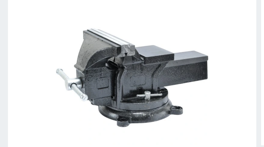 ZÁMEČNICKÝ SVĚRÁK 125mm 6 KG OTOČNÁ KOVADLINA - 4