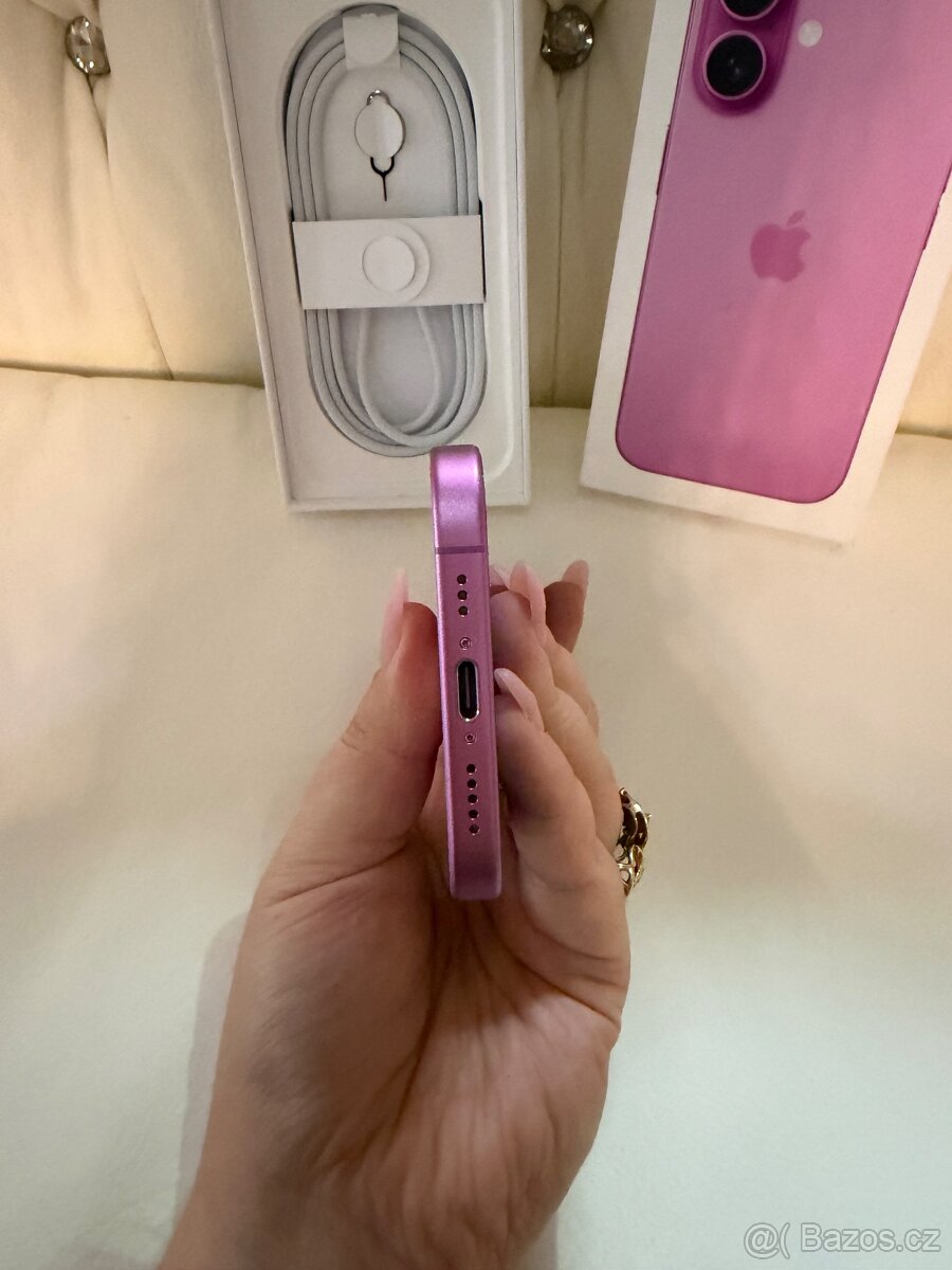 IPhone 16 128GB růžová - 4