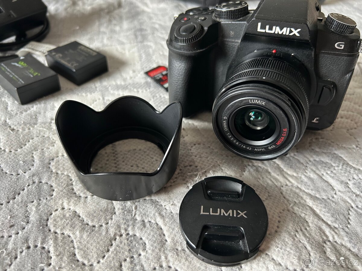 SLEVA Panasonic Lumix G80 + objektiv + příslušenství - 4