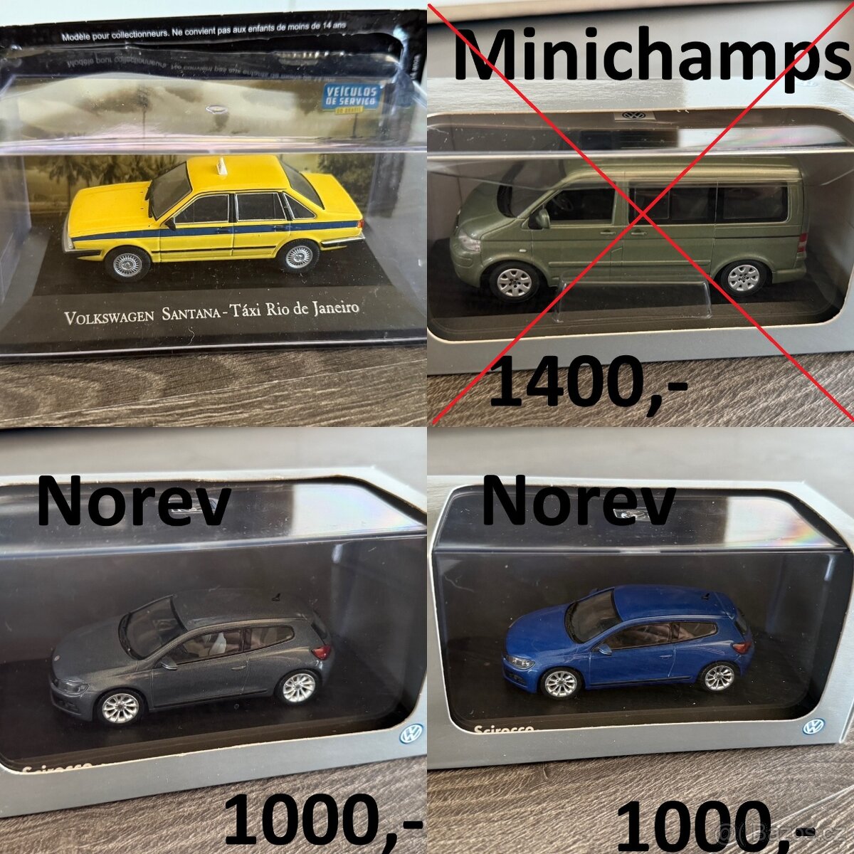 Prodám modely VW Volkswagen 1/43 - 4