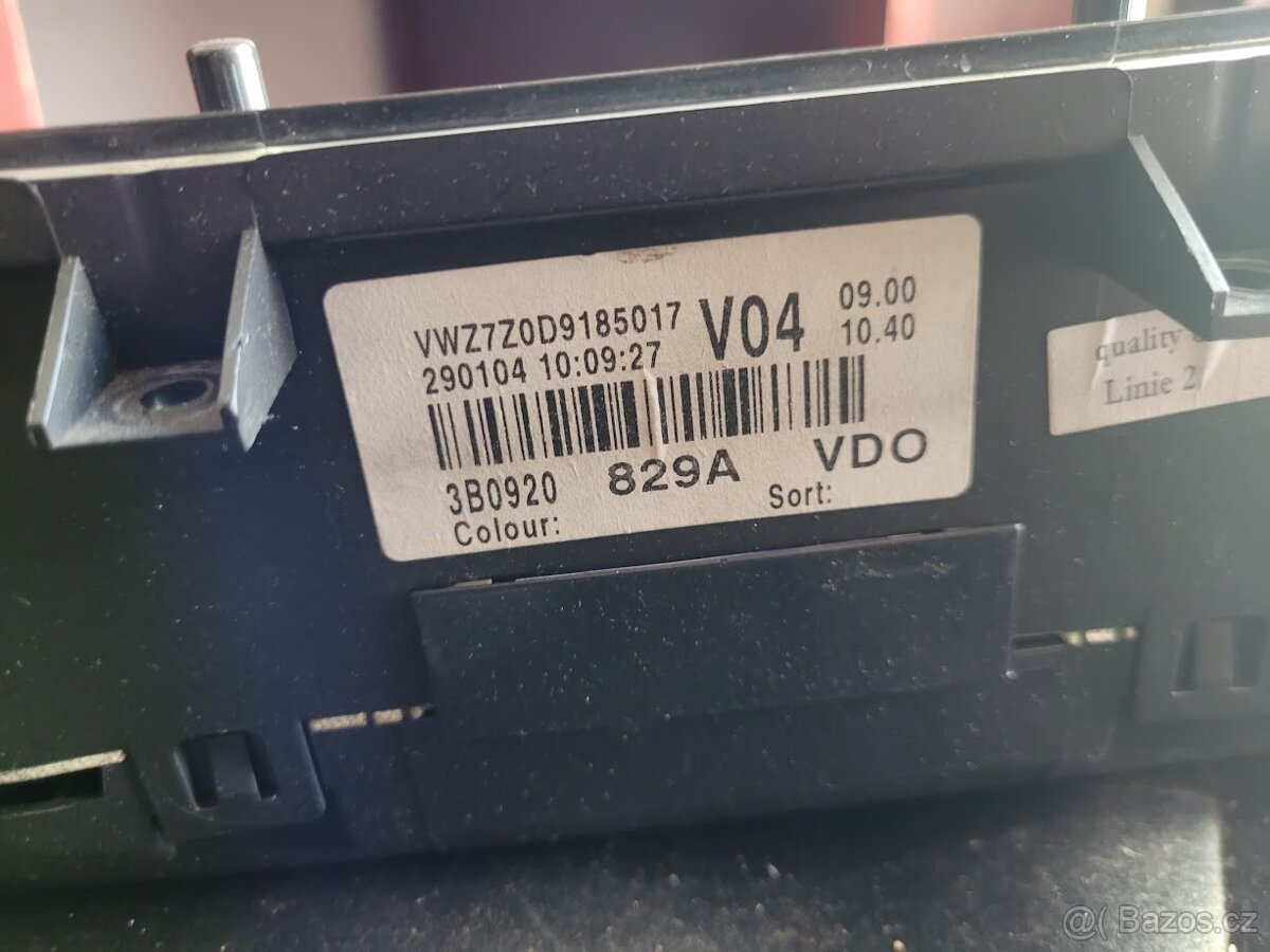 Budíky Passat B5.5 diesel - 4