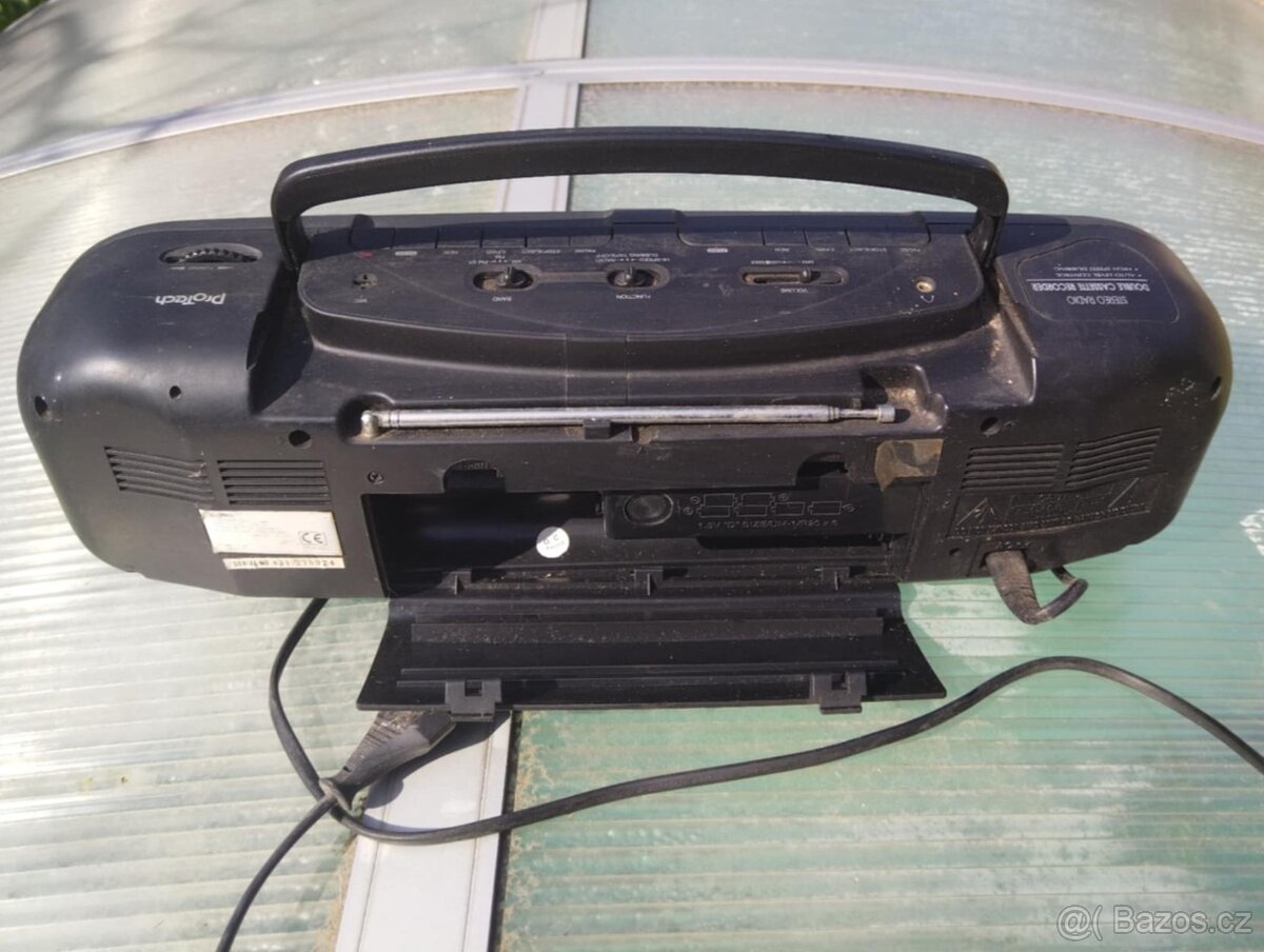 Retro radiomagnetofon (boombox) – dvojče - 4