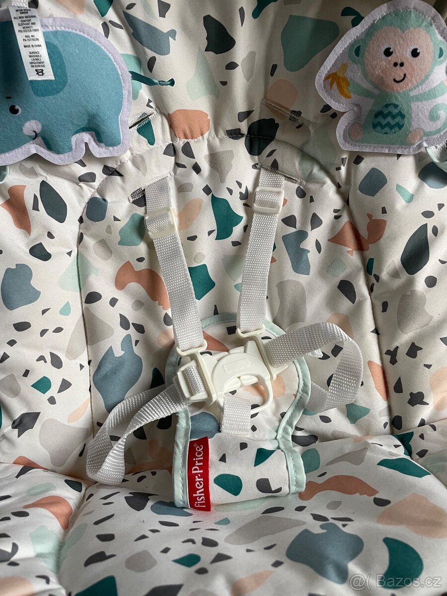 Fisher Price Přenosná houpačka Terrazzo - 4