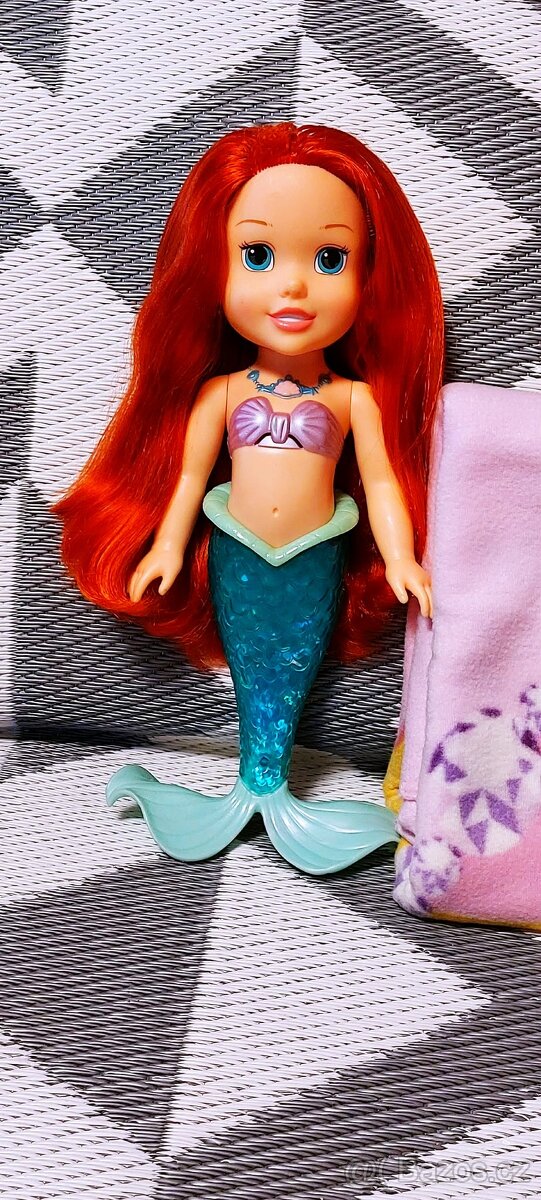 ČESACÍ MOŘSKÁ VÍLA ARIEL + DEKA - 4