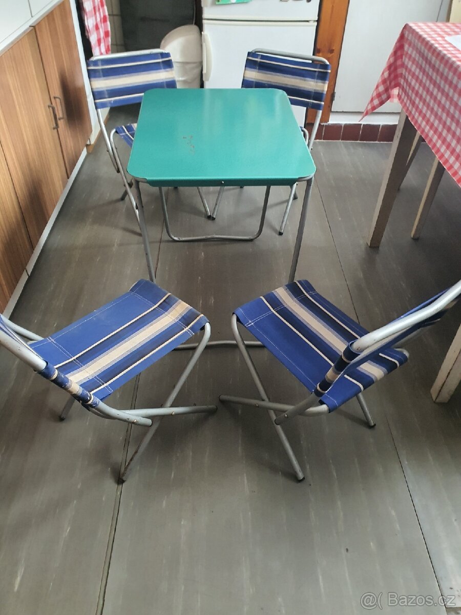 Komplet campingové posezení - 4