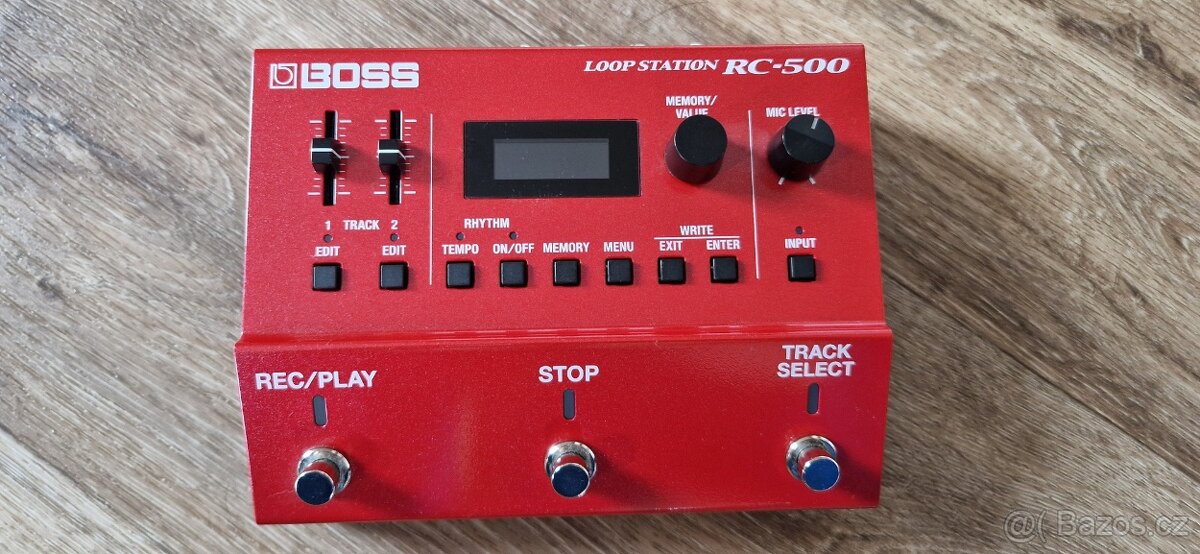 Loopstation BOSS RC-500 s AC adaptérem - 4