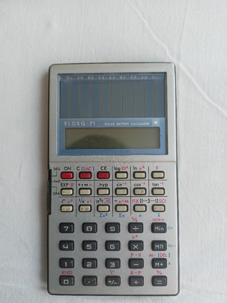 Retro kalkulačky Casio / ELORG SSSR – 10 ks - 4