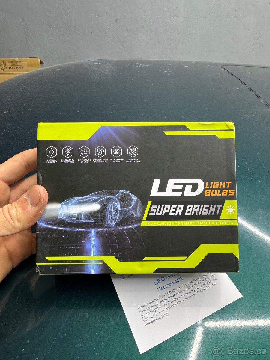 Sada LED Žárovek HB4 s možnosti měnit barvu - 4