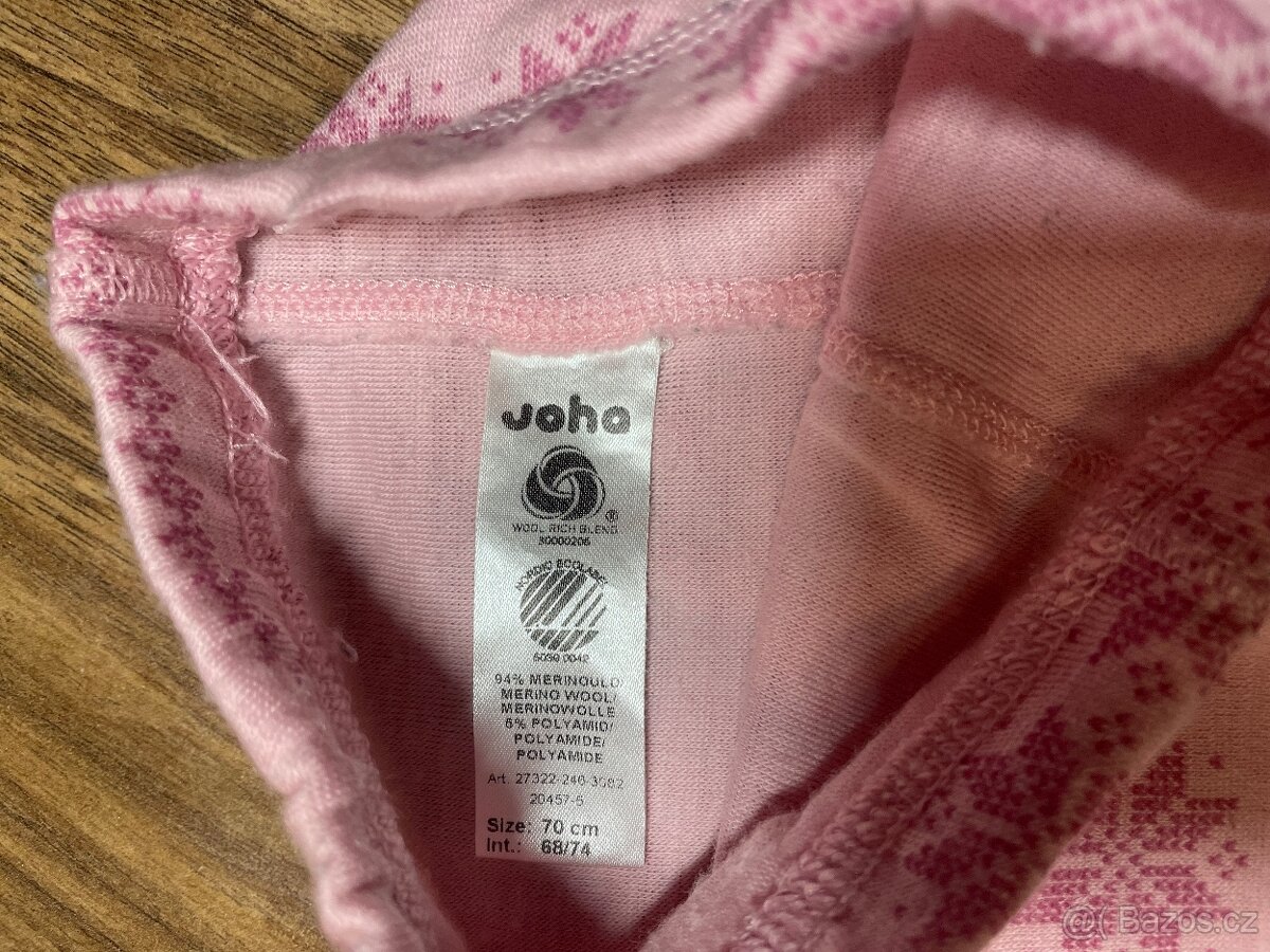 Merino oblečení Joha 60-70 - 4