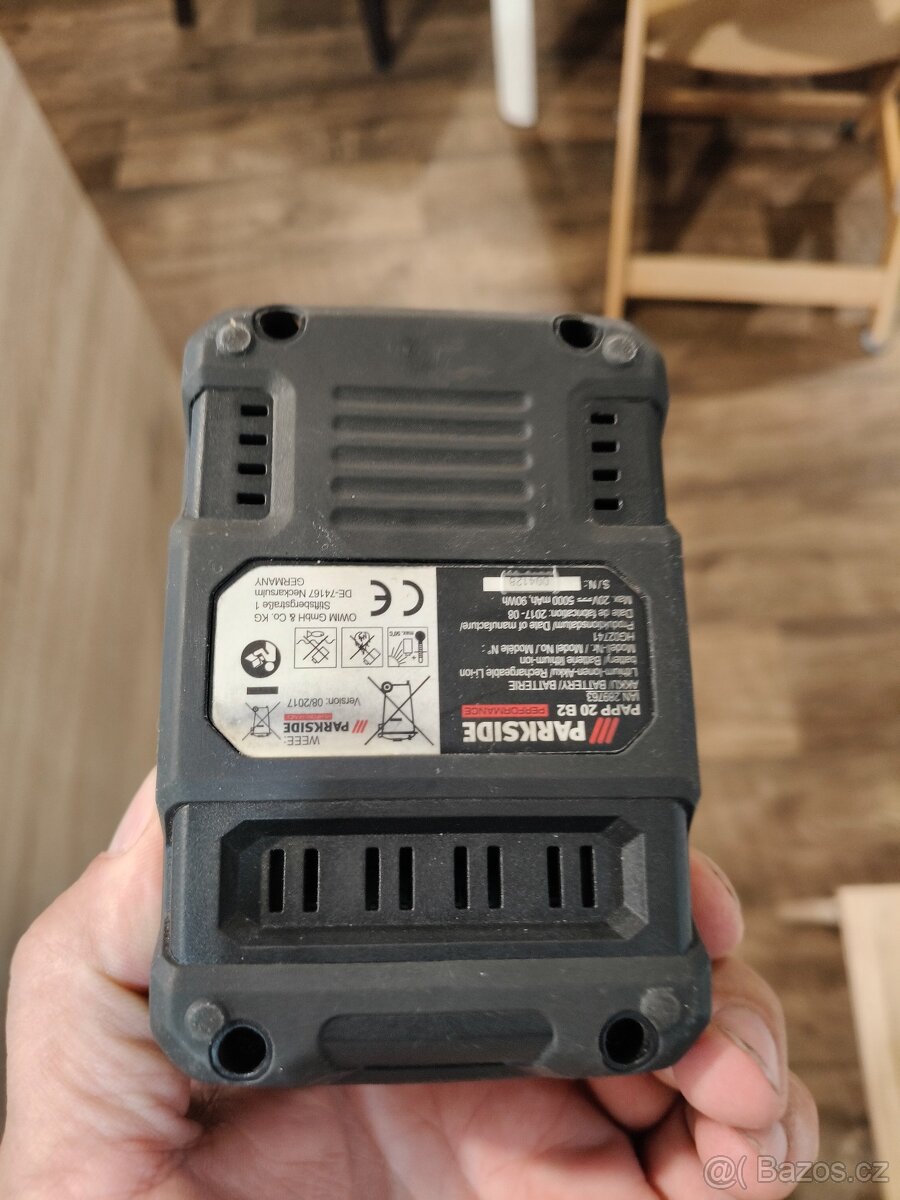 Parkside performance stary typ akumulatoru 20v - 4