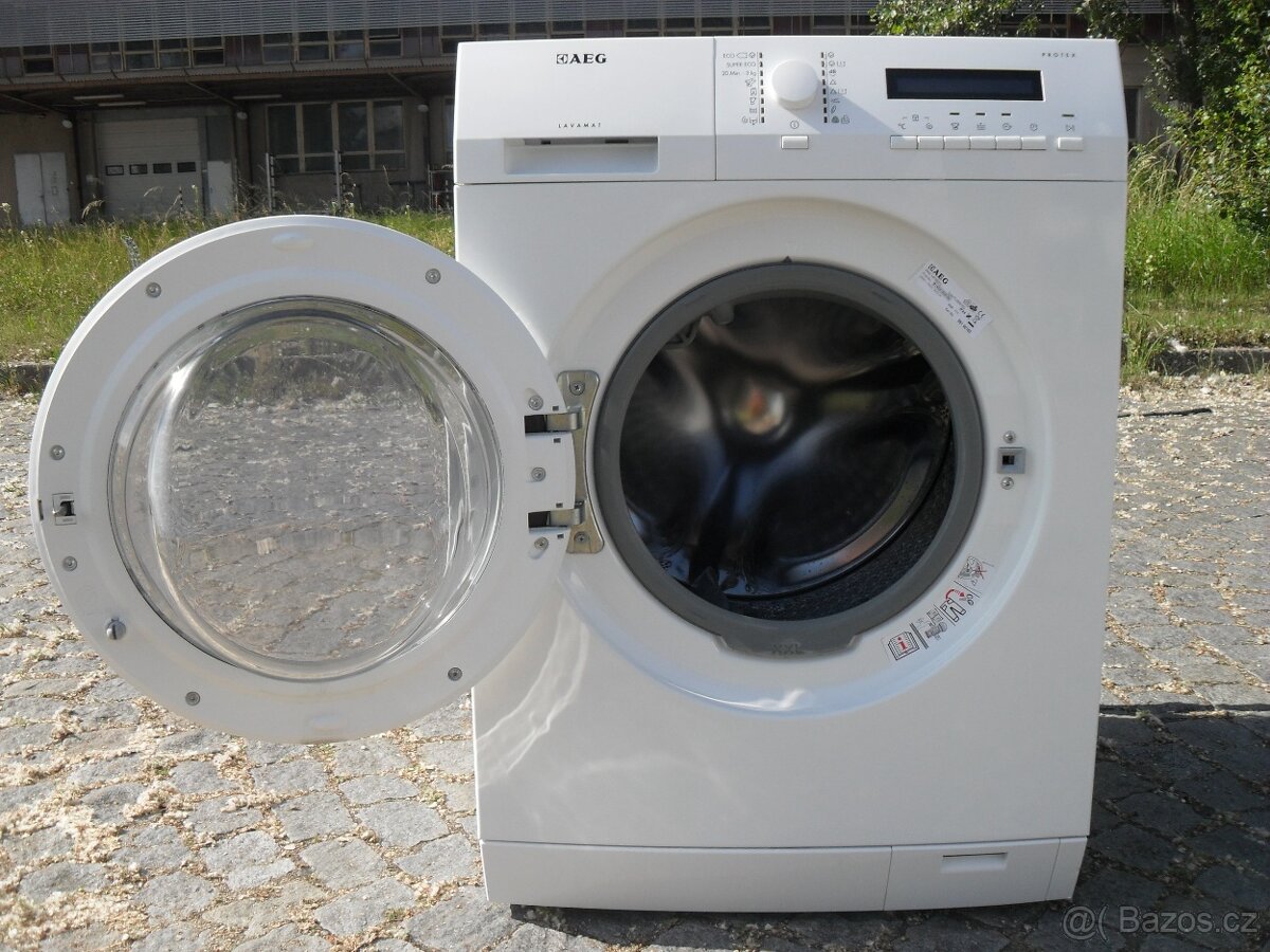 NĚMECKÁ PRAČKA AEG-8KG,A+++,OPTISENSE,TICHÝ MOTOR,PARNÍ PROG - 4