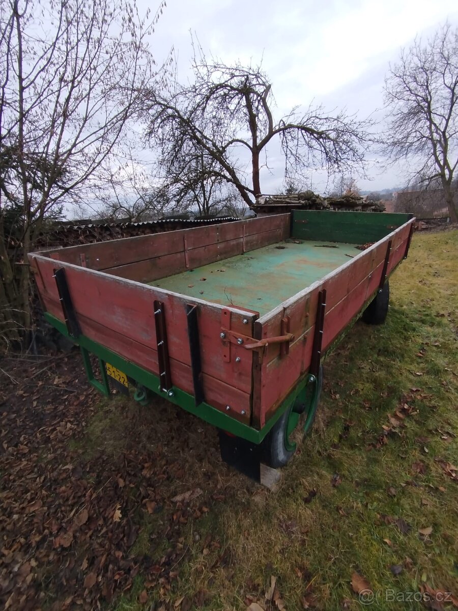 Vlek, kára, valník 3.5t za traktor - 4