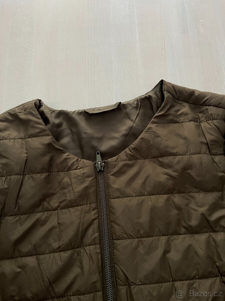 Nová dámská khaki prošívaná bunda camaieu vel 38 - 4