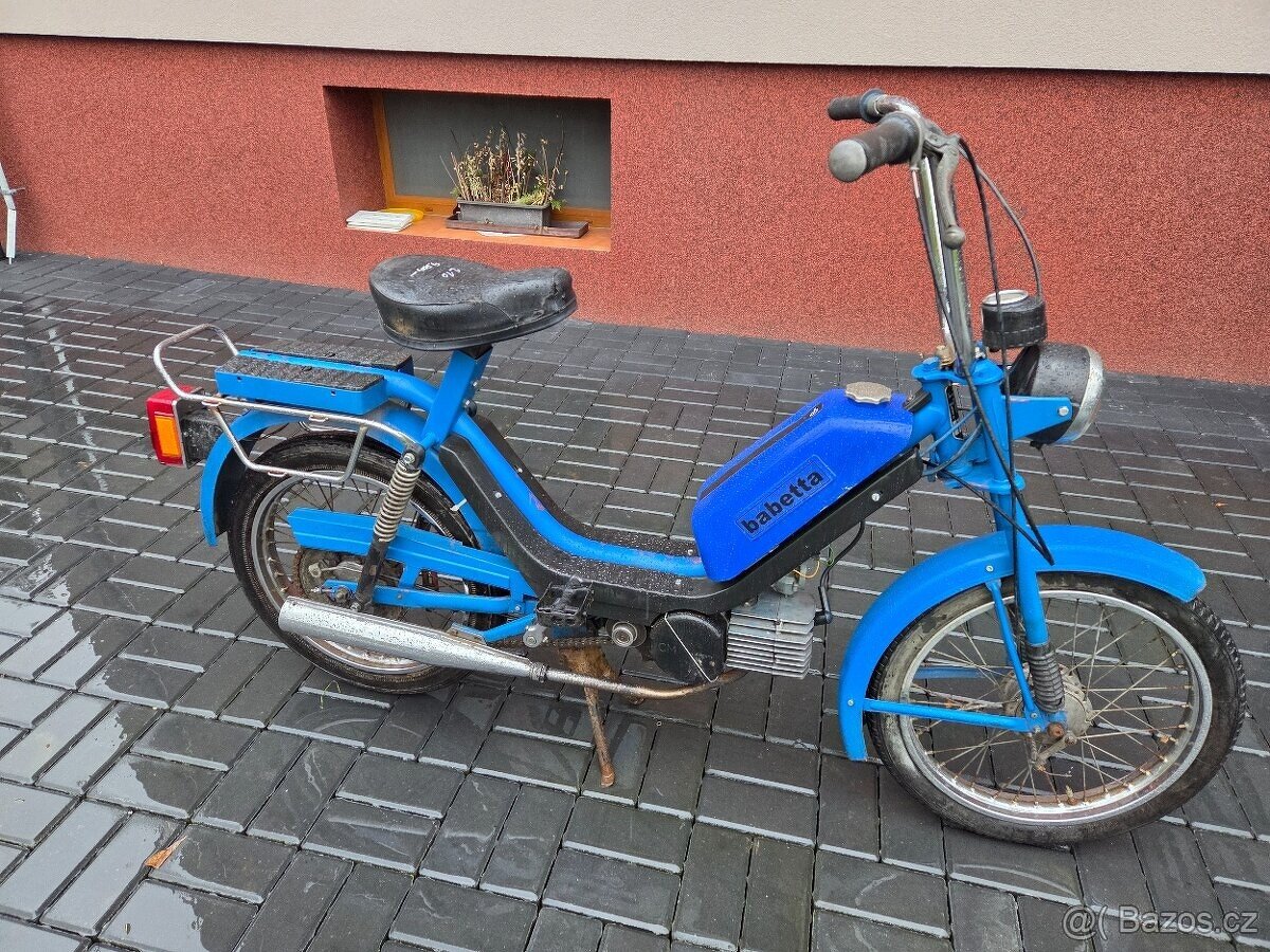 Babetta 210 s kartičkou, modrá 4. - 4