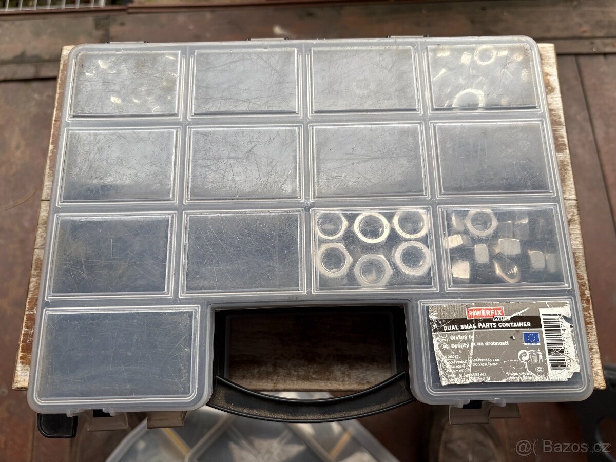 Organizér na drobné díly,šroubky,matice atd. BEZ SPOJOVÁKU - 4