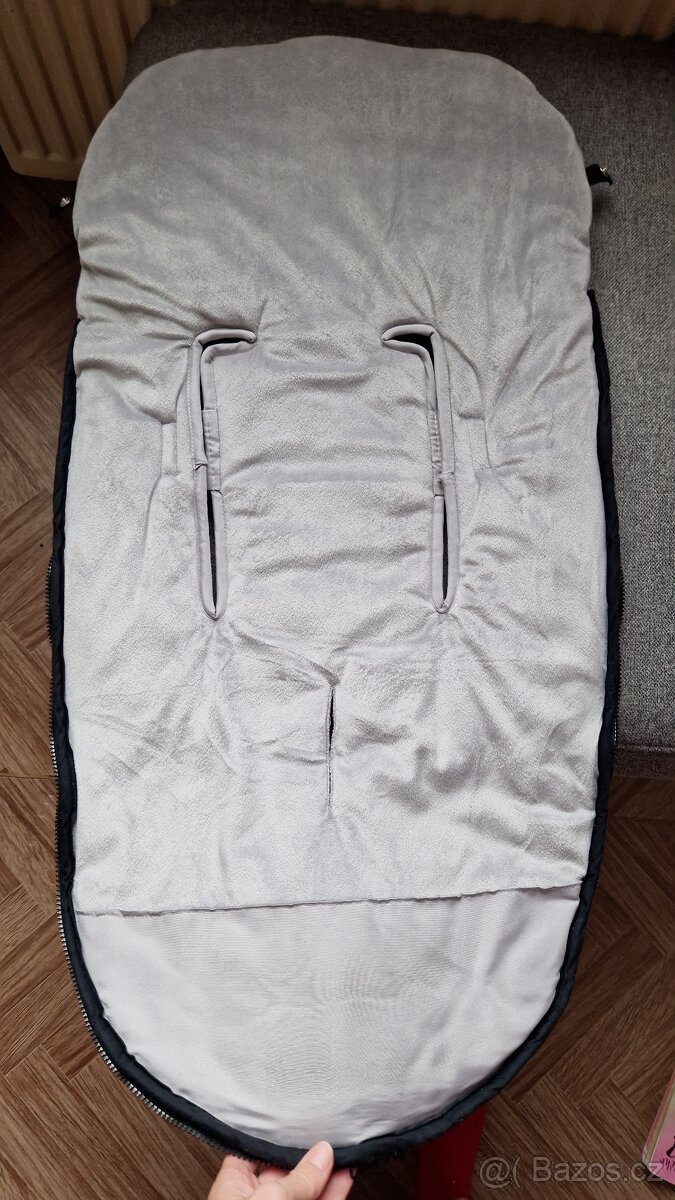 Zimní fusak Bimbi, rukávníky, dečka holčičí - 4