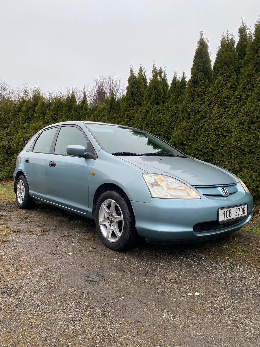 Honda Civic 1.6 VTEC 81kw rok 2003 STK 09/2027 původ ČR - 4
