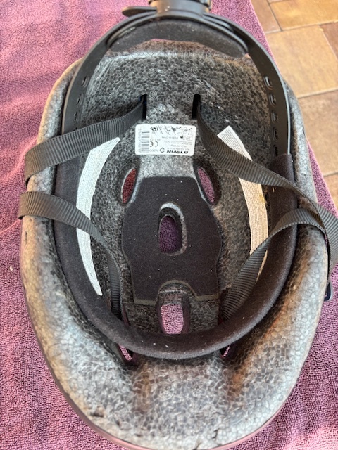 Cyklistická dětská helma BTWIN KH 300, modrá, S 47-53 cm - 4