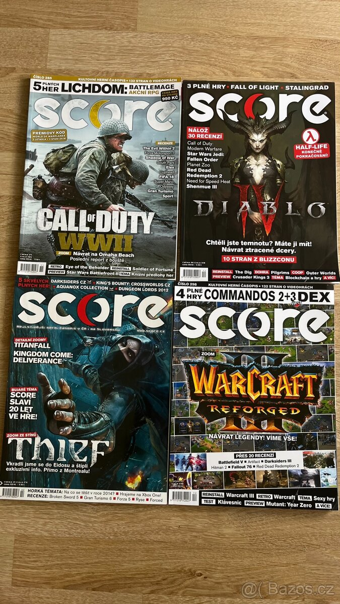 8x Časopis Score - 4