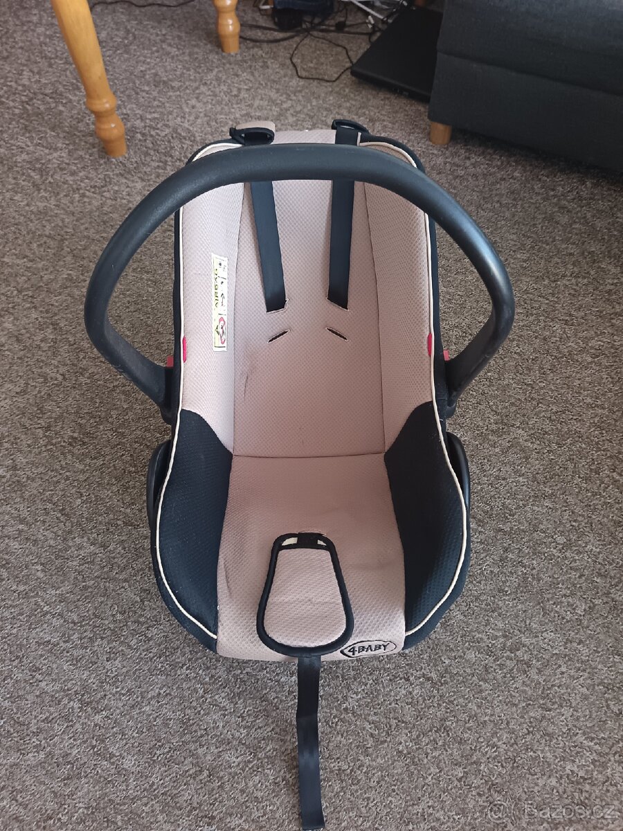 Dětská autosedačka (vajíčko) 0-13kg - 4