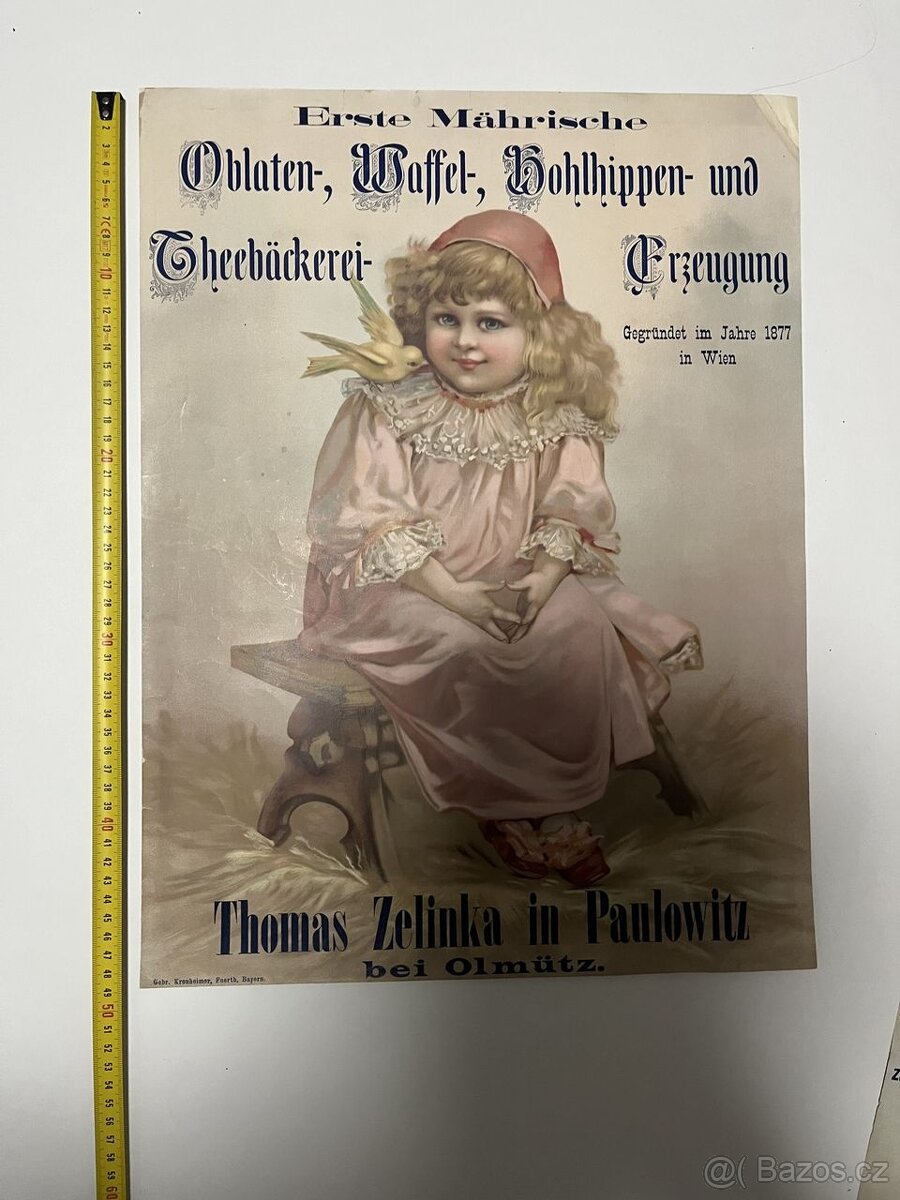 starý reklamní plakat - 4