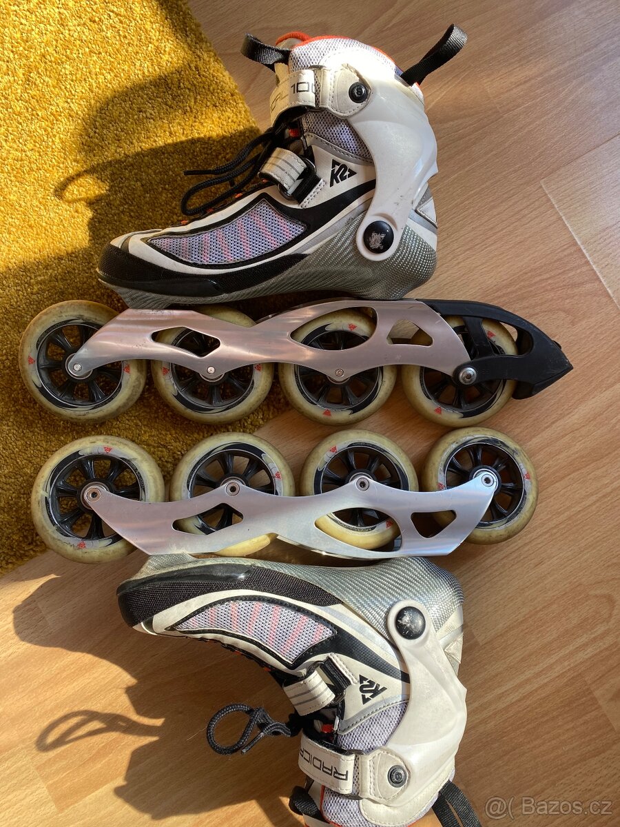 Karbonové inline brusle K2 - 4