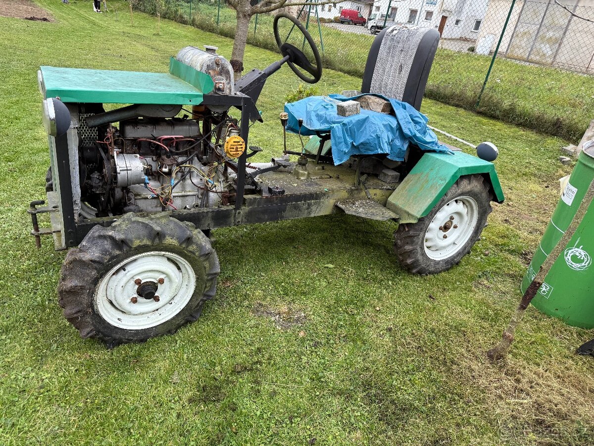 Malotraktor domácí výroby - 4