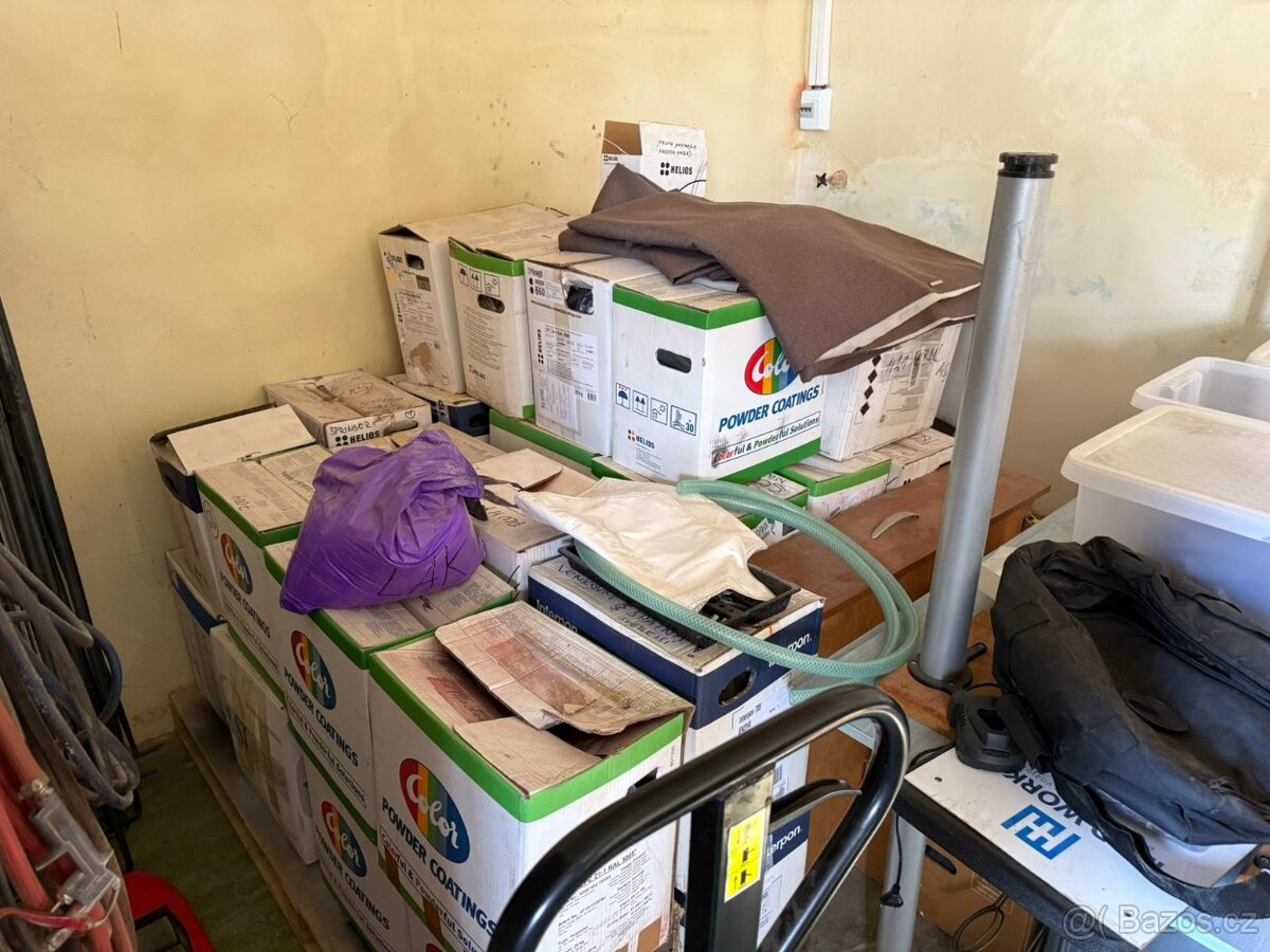 Prášková lakovna včetně boxu a příslušenství - 4