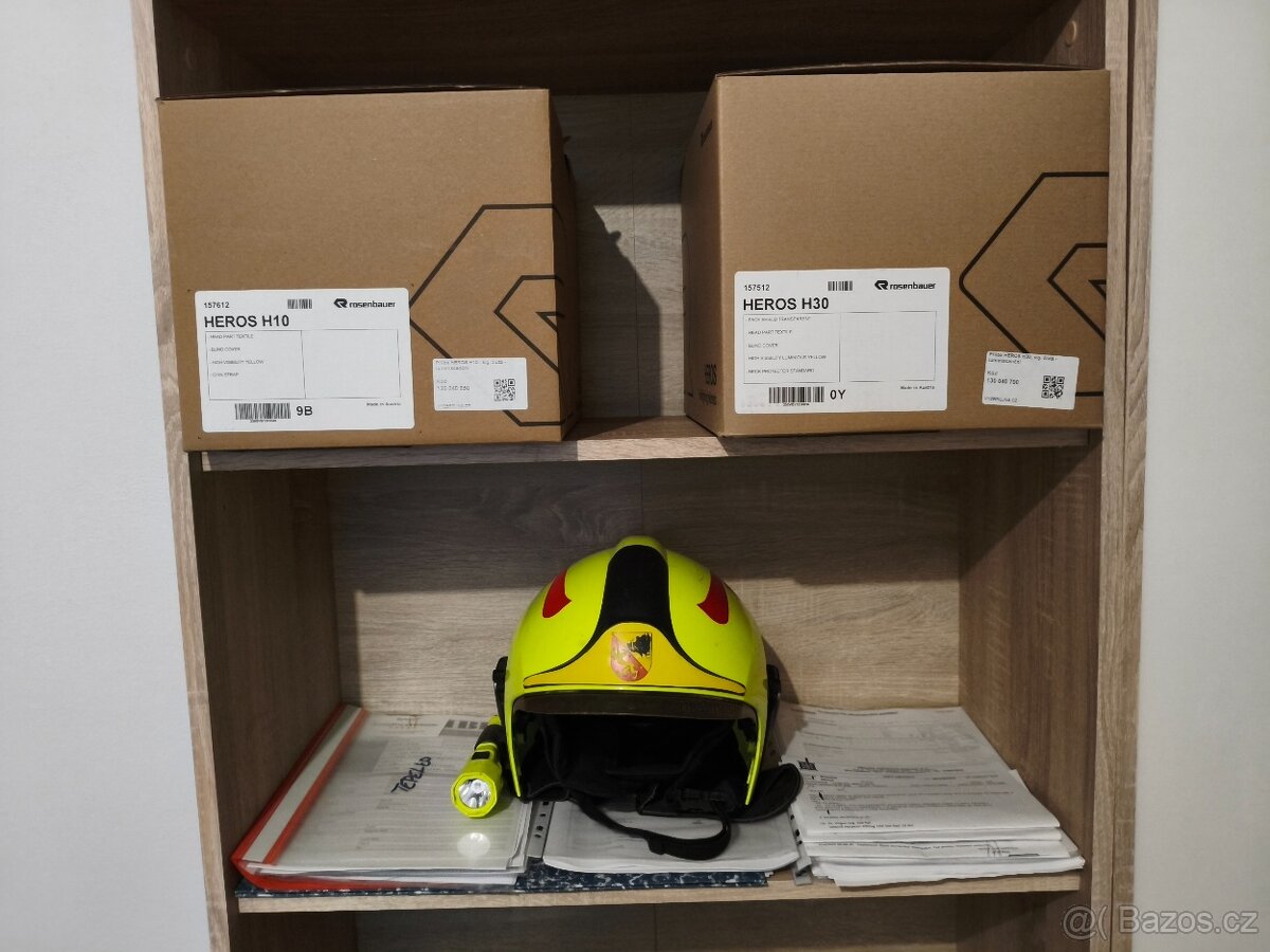 Hasičská přilba Dräger HPS 7000 Pro fluorescenční žlutá - 4