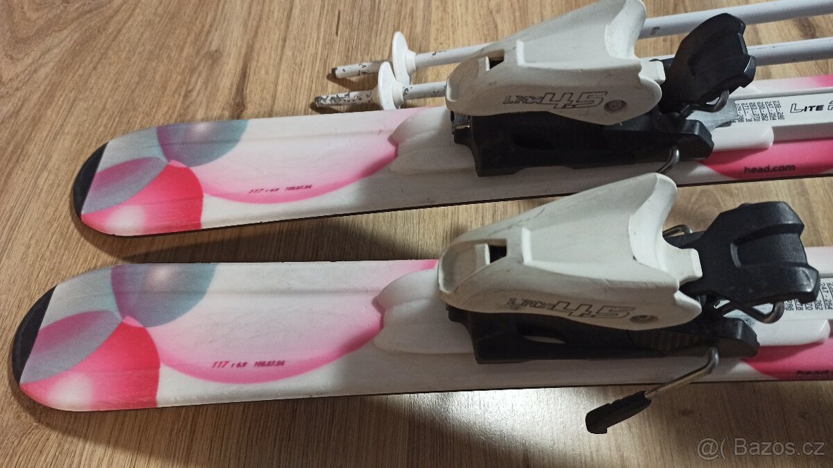 Dětské lyže Head Mya 1 + hole Elán - 4