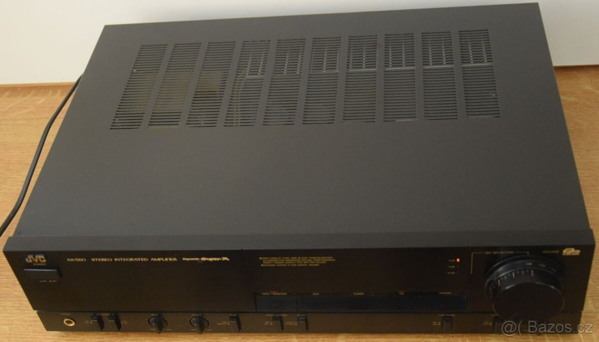 Zesilovač JVC AX-550 ,2x2 repro, loudness,Dynamic Super A - 4