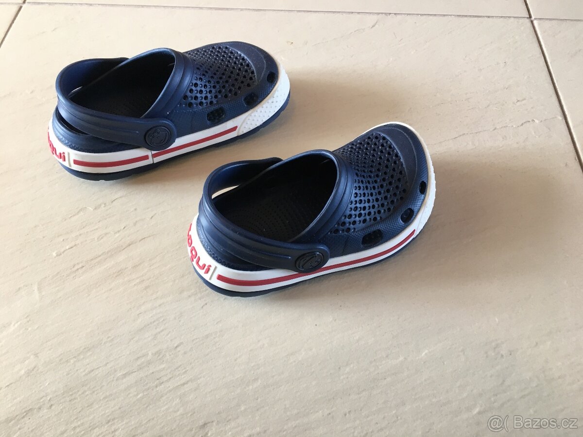 Dětské nazouváky Coqui Lindo velikost 24/25 - 4