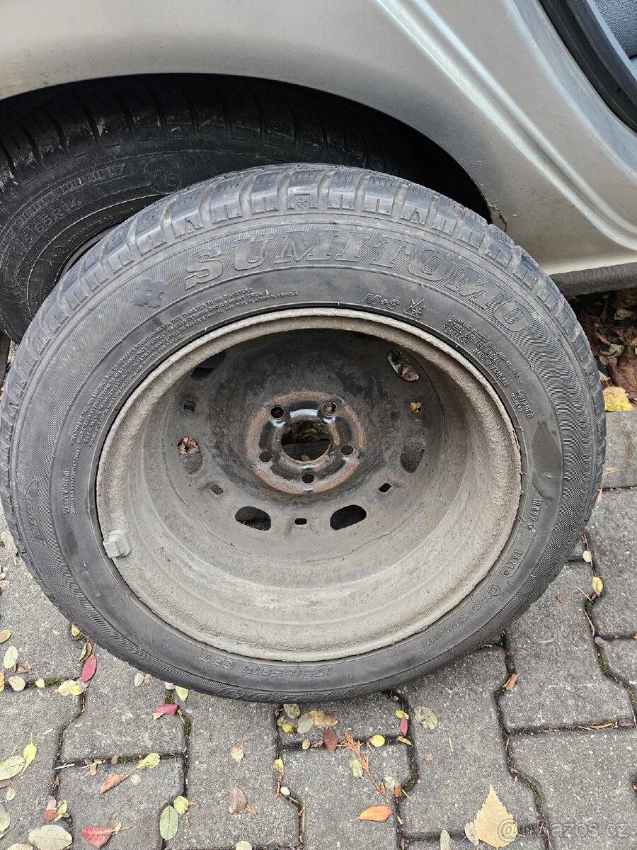 Zimní, kola, Fabia, Golf, 5x100 - 4