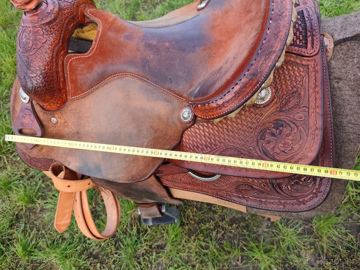 Westernové sedlo roper - 4