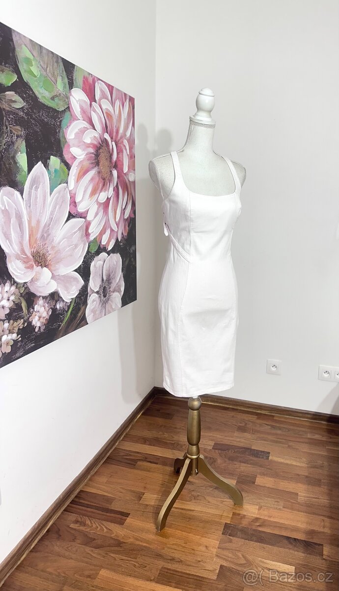 Džínové letní šaty Versace - 4