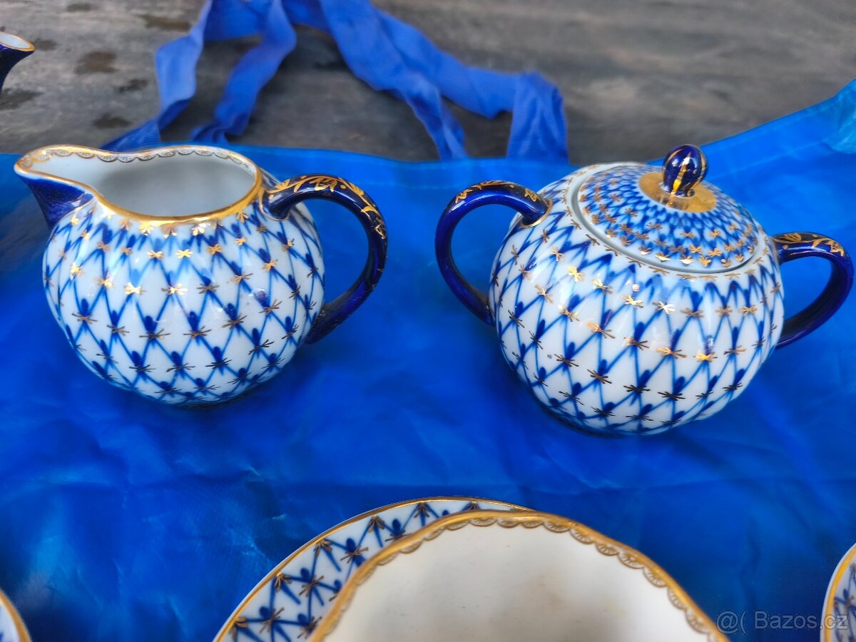 PORCELÁNOVÁ SOUPRAVA LOMONOSOV - 4