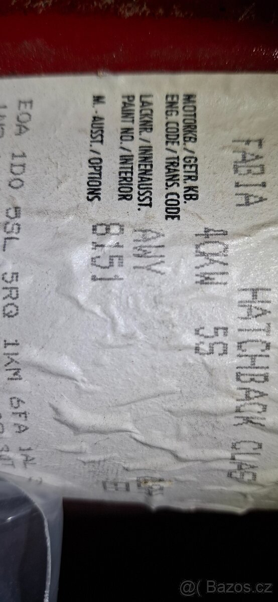 Kapota Škoda Fabia - 4