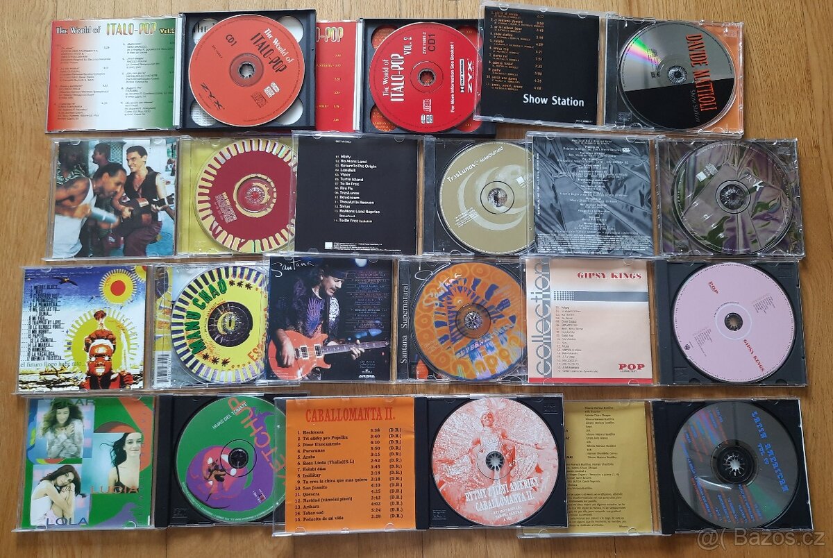 Prodám CD - pop, latino, spanish, české - 4