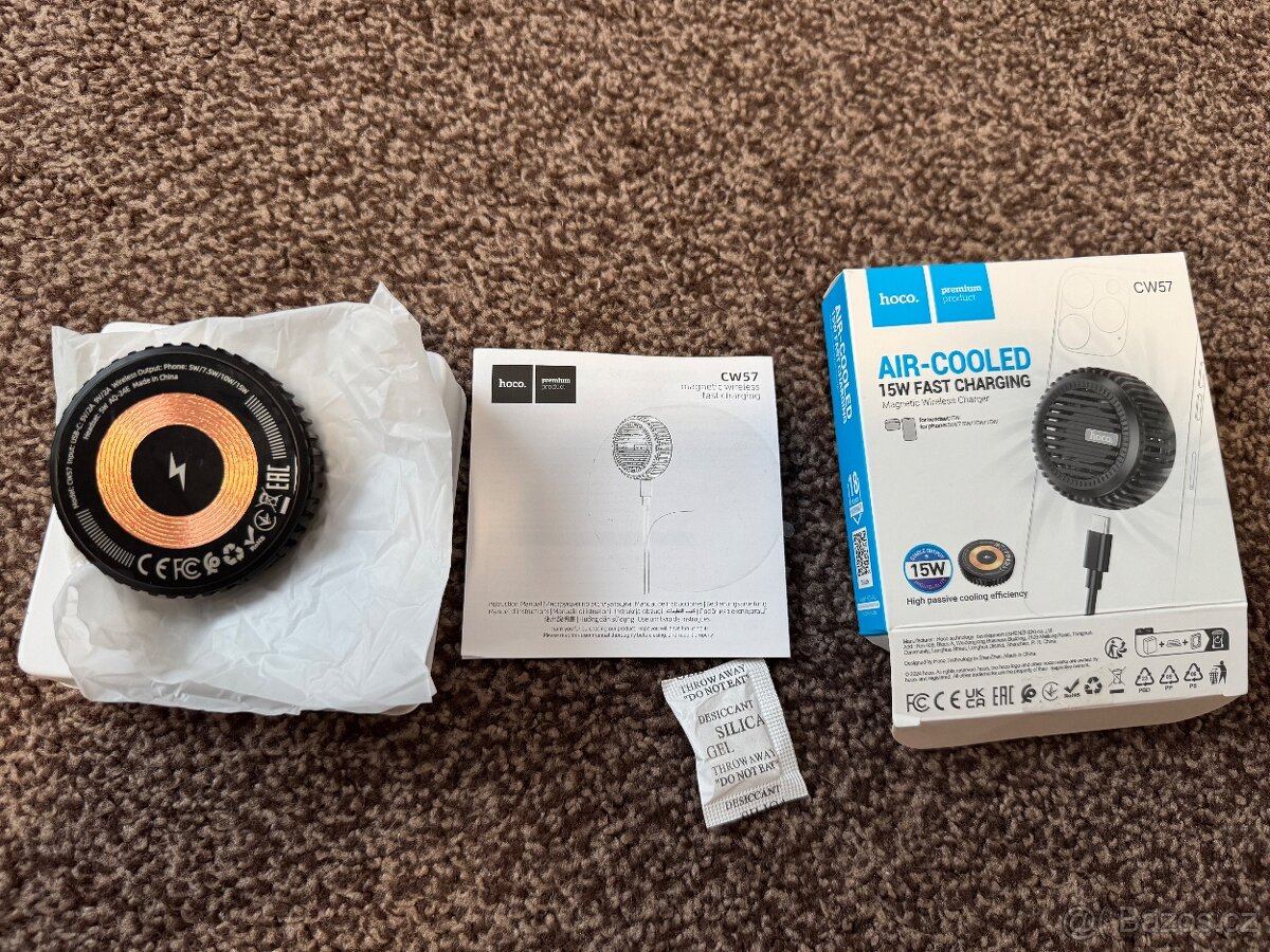 Magsafe nabíječka HOCO s chlazením / ventilátorem - 4