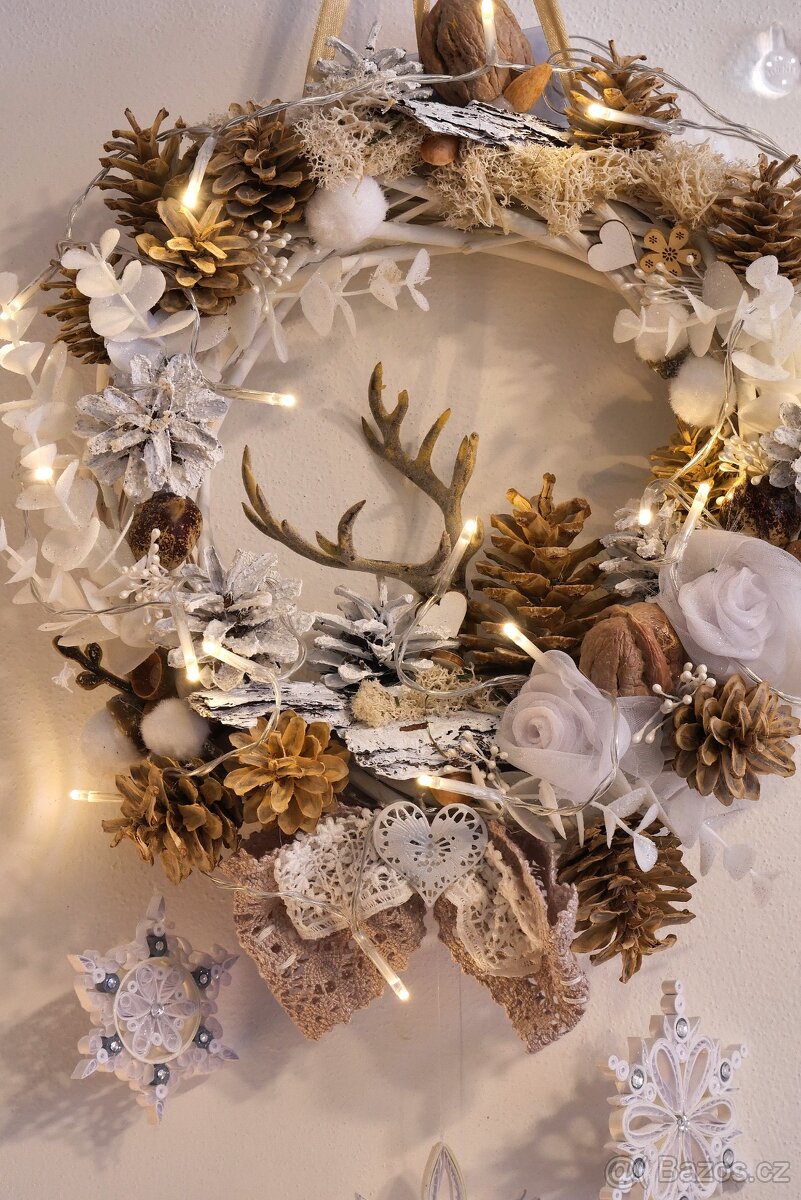Věnec Vánoční - velký - 4