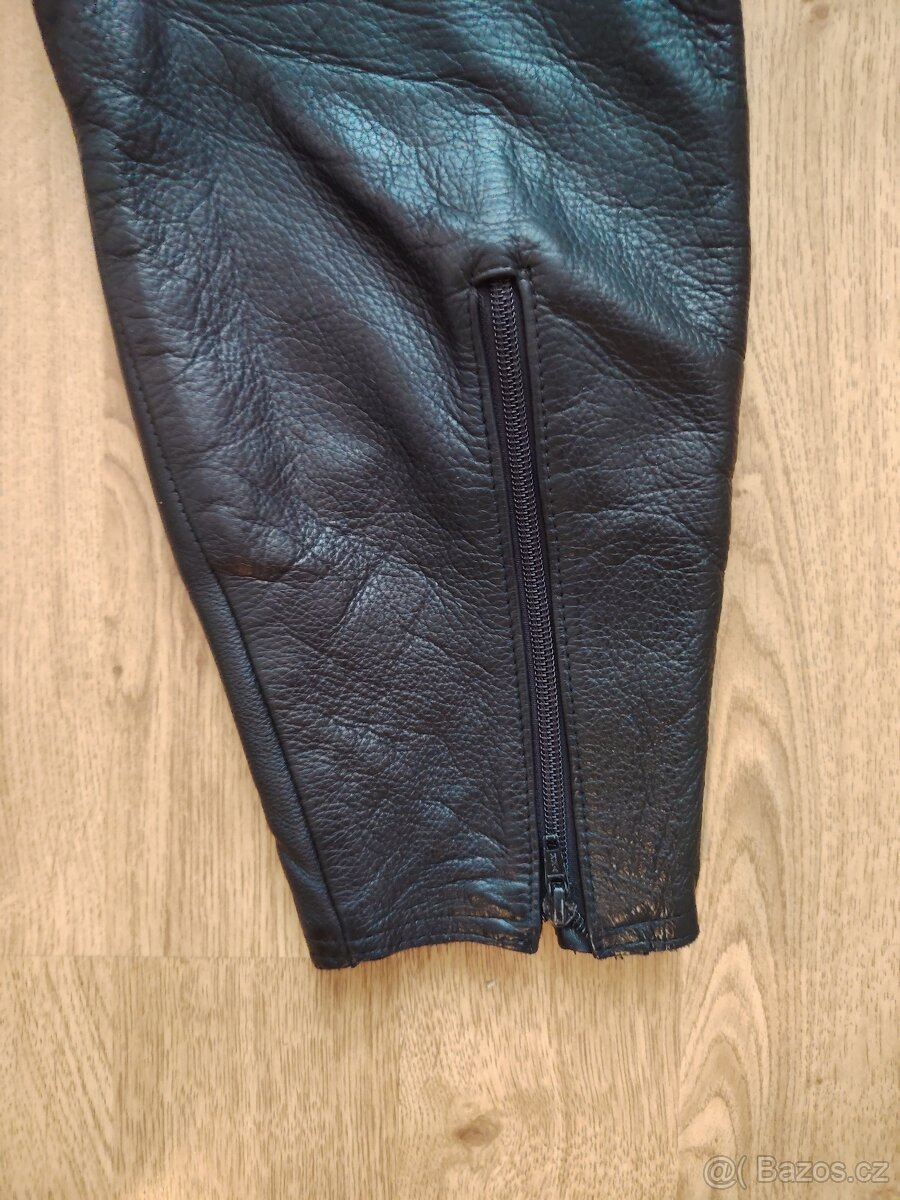 KOŽENÉ MOTORKÁŘSKÉ KALHOTY "MQP" - 4