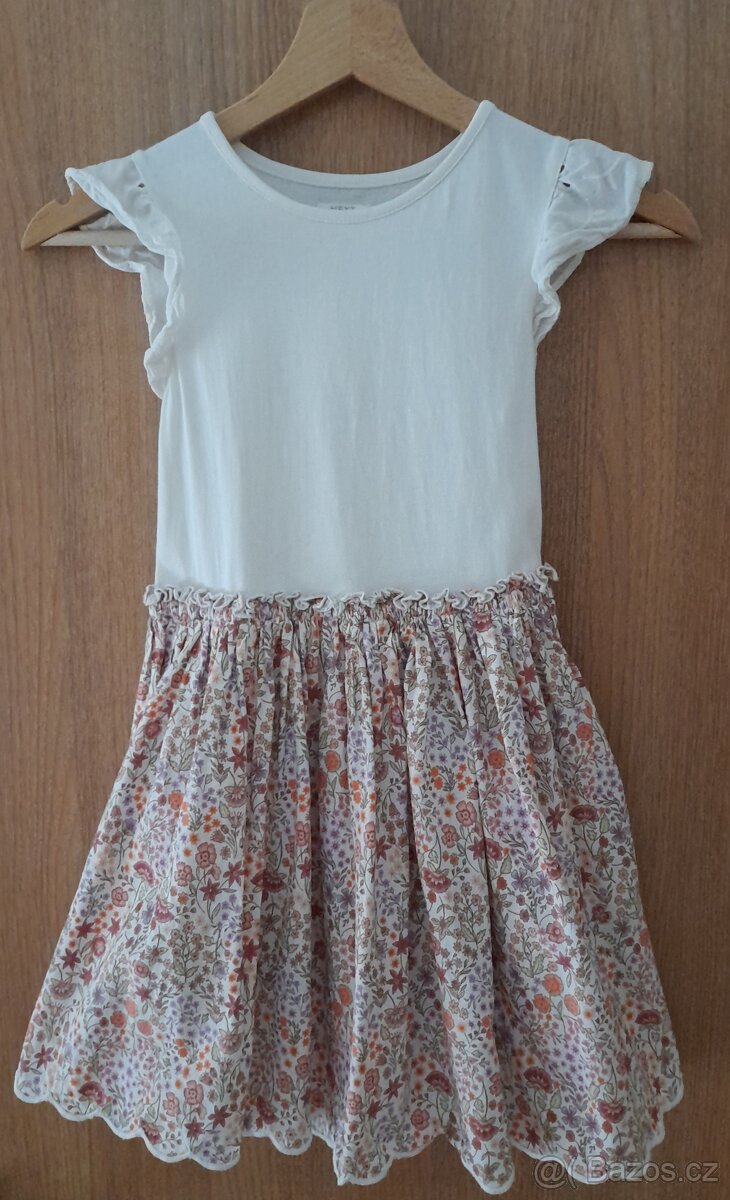 Bavlněné šaty Next, vel. 122 - 4