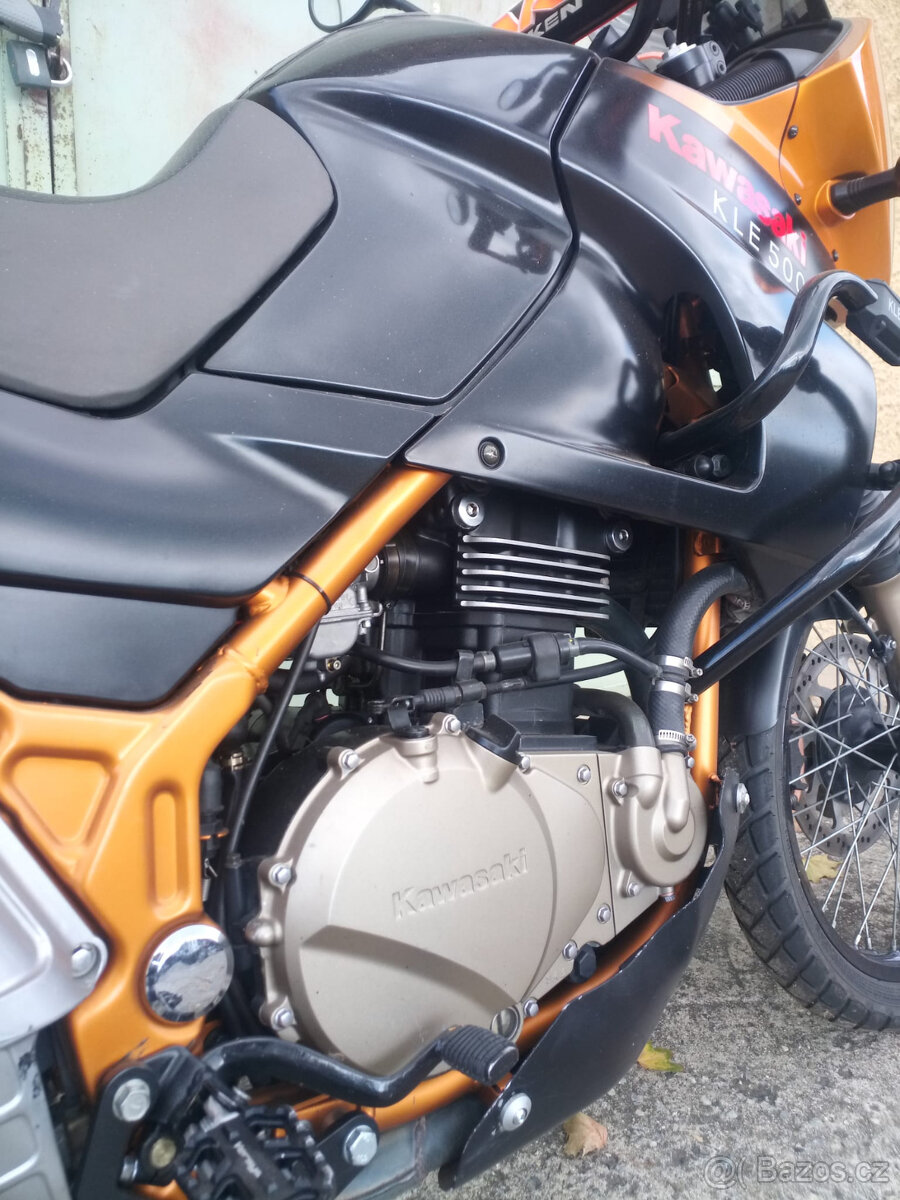 Kawasaki KLE 500 model 2005 - 4