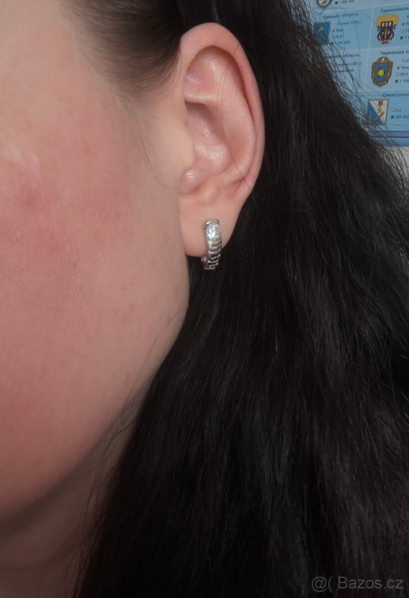 Zlaté náušnice 585 - 4